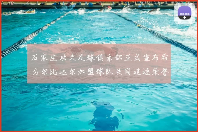 石家庄功夫足球俱乐部正式宣布希戈尔比达尔加盟球队共同追逐荣誉